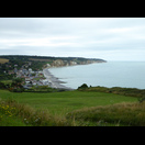 Blick auf Pourville-sur-Mer